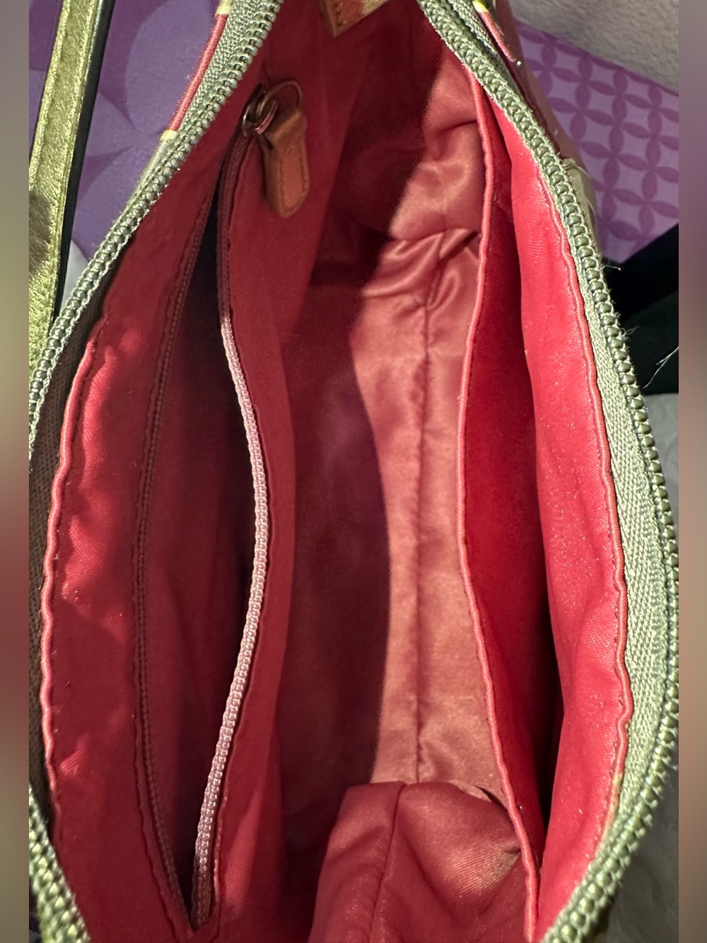 Coach Soho Optic Lynn F19193 Multicolor Hobo Shoulder Bag - Picture 6 of 9